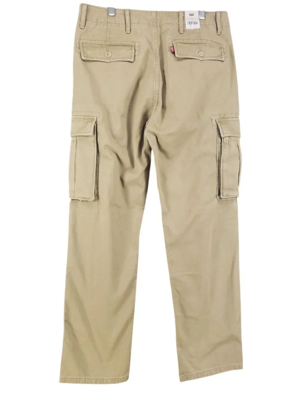 Levis Relaxed Fit Cargo Pants Mens 31x32 Tan Chino Tapered Leg